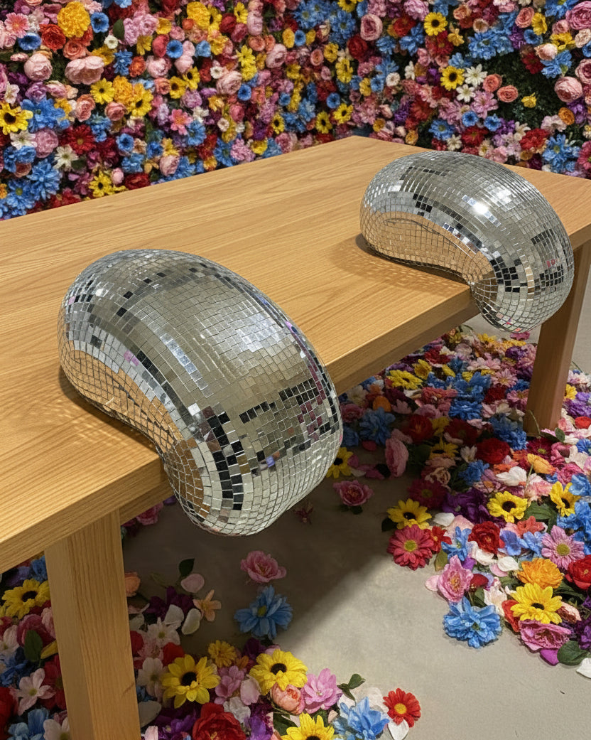 Disco Melting Ball Art