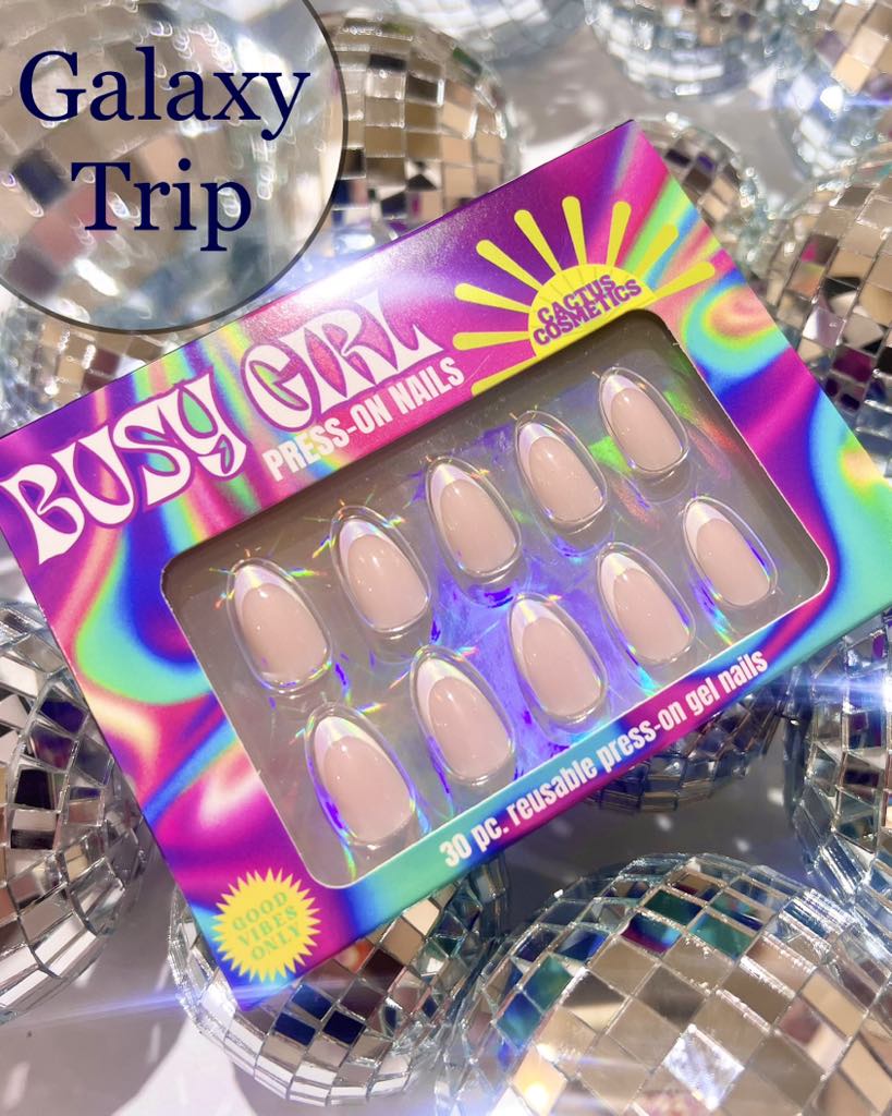 Busy Girl Galaxy Trip Press-On Nails