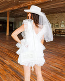 Sammie White Tulle Dress - The Lace Cactus