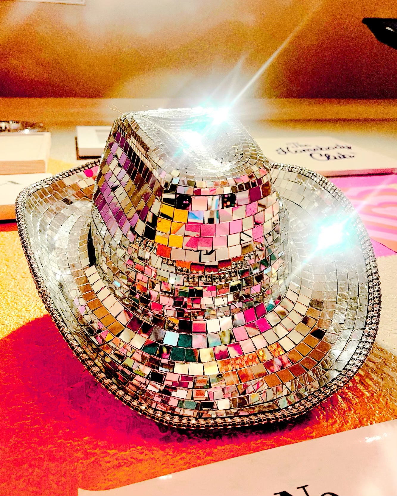 Disco Cowgirl Hat - The Lace Cactus