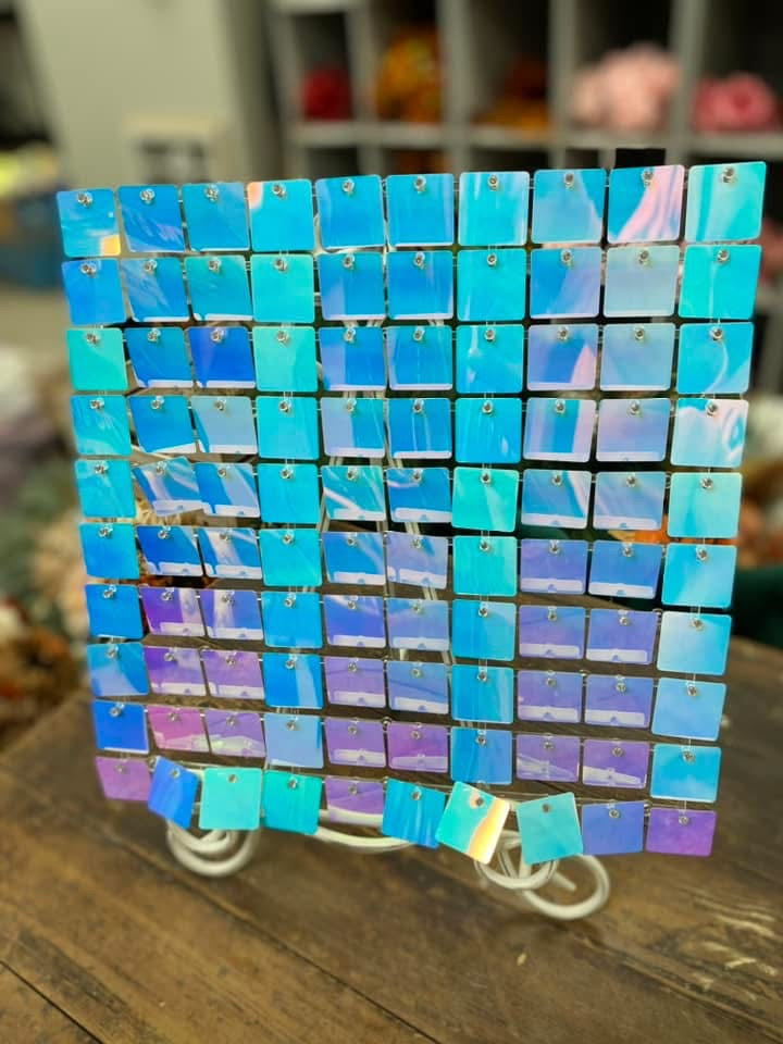 SHIMMER BACKDROP WALL 8ftx 8ft