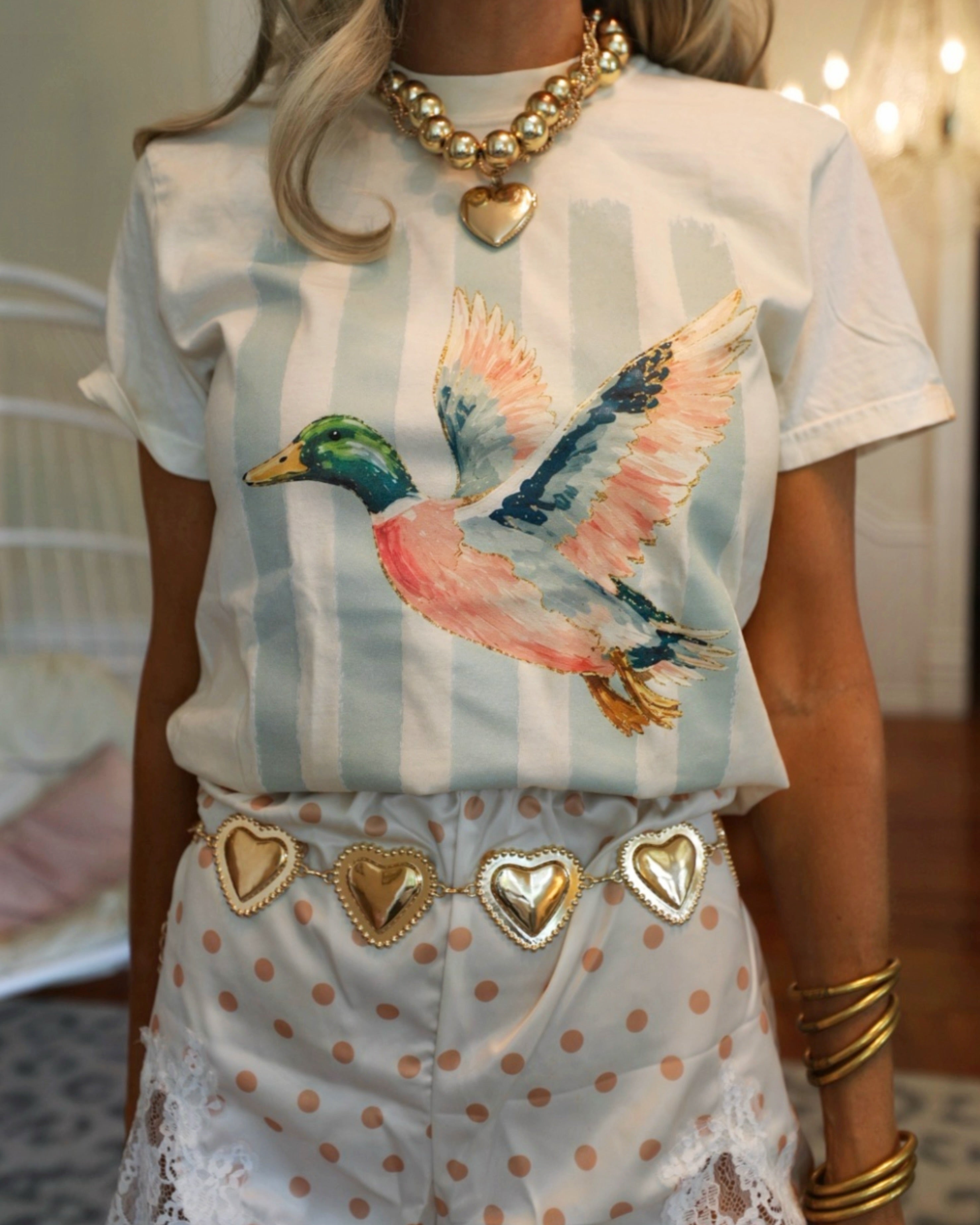 Painted Mallard Tee