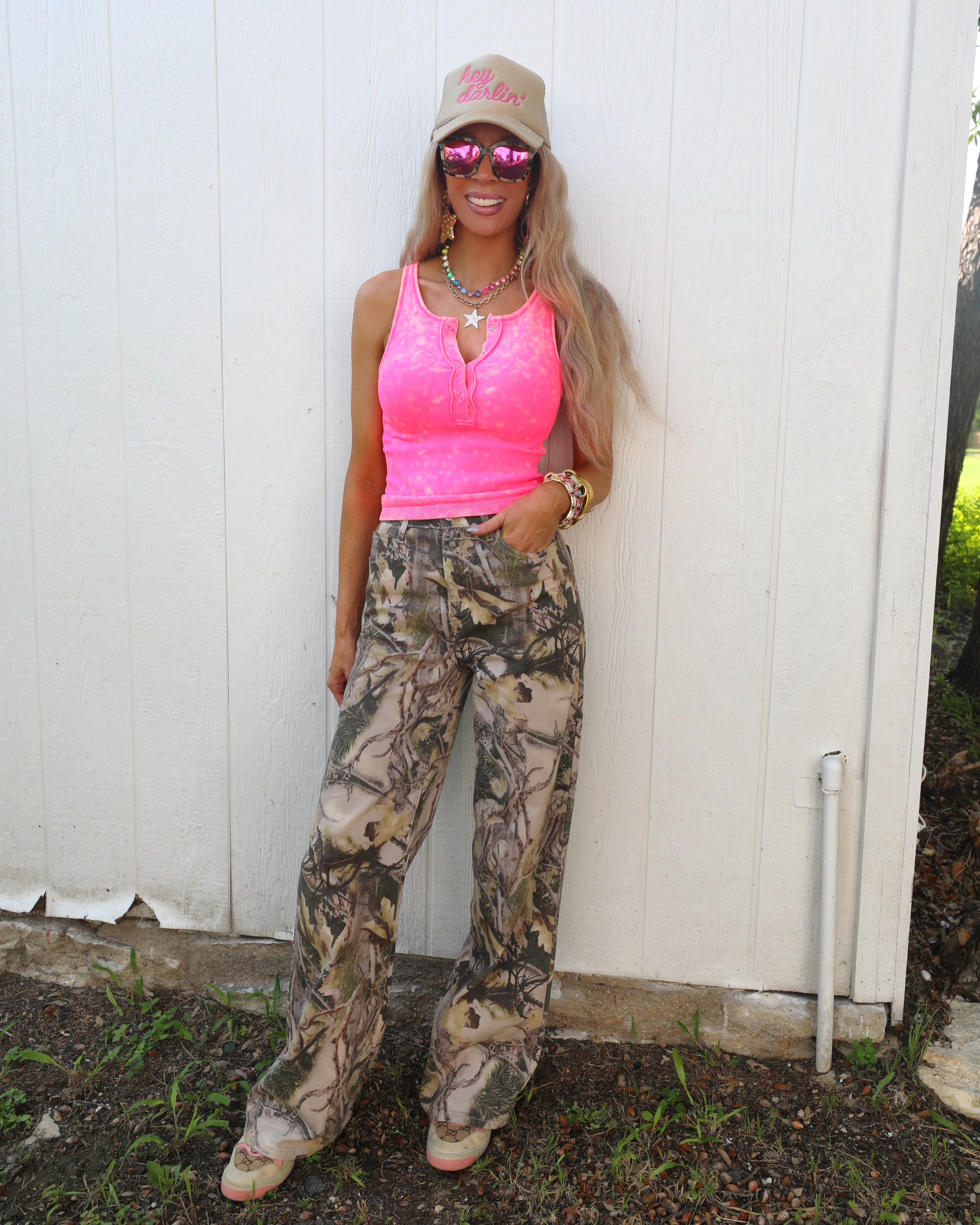 Camo Babe Denim Pants