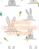 TEEN BOY EASTER Basket 13-18yrs - The Lace Cactus