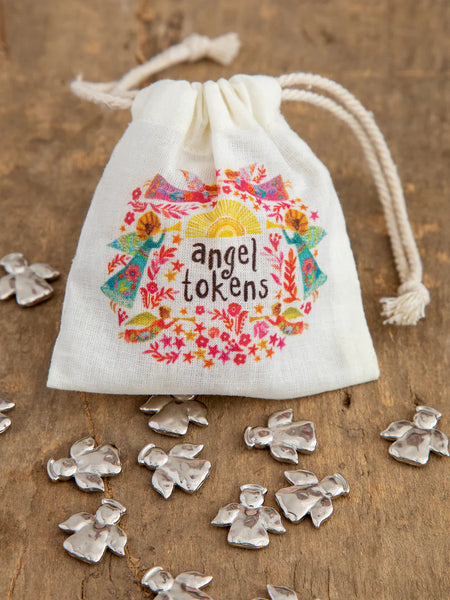 Natural Life Angel Tokens - The Lace Cactus