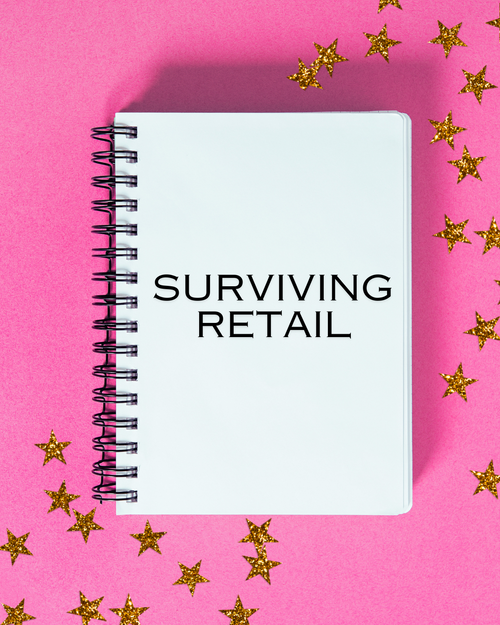 Surviving Retail Book Customizable {Pre-Order May} - The Lace Cactus