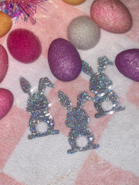 Bunny Bitty ‘s Sequin Patch 4” - The Lace Cactus