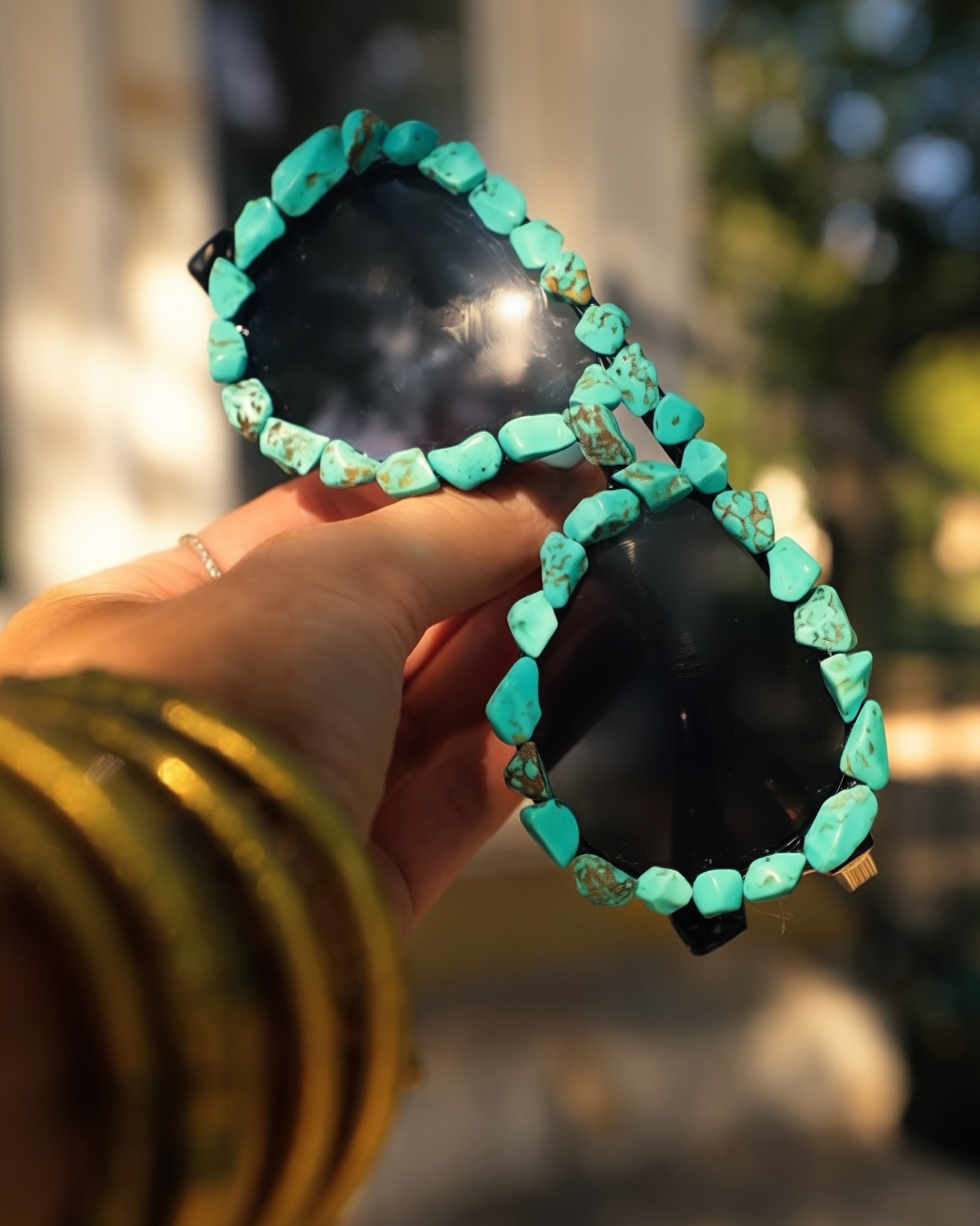 Turquoised Out Sunglasses