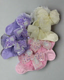 Little Girl Bling Bow Socks