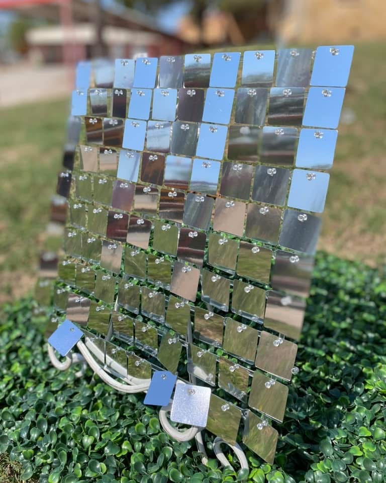 SHIMMER BACKDROP WALL 8ftx 8ft