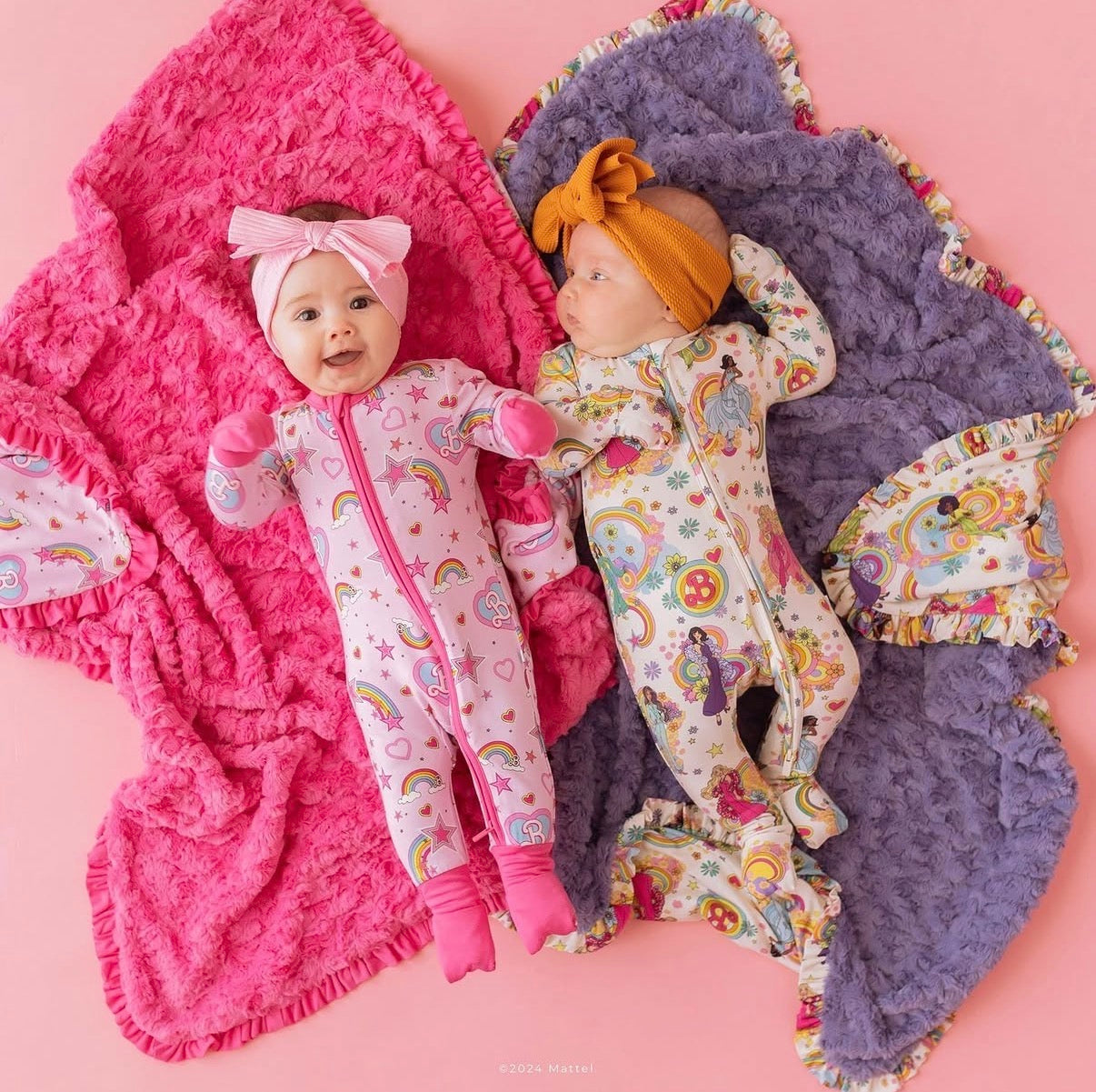 Groovy Barbie™M and Friends Minky Ruffled Luxette Patoo®