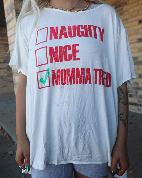 JM "Naughty or Nice" Graphic Tee - The Lace Cactus