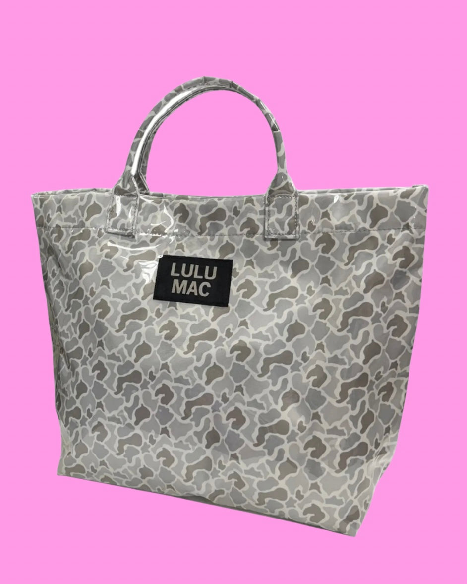 LULU MAC Camo Tote Bag