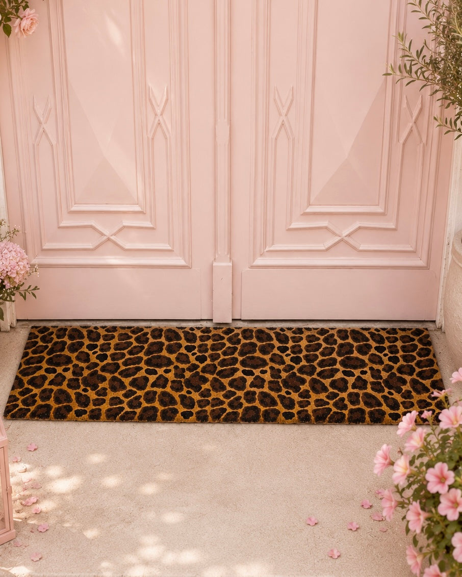 Leopard Door Mat