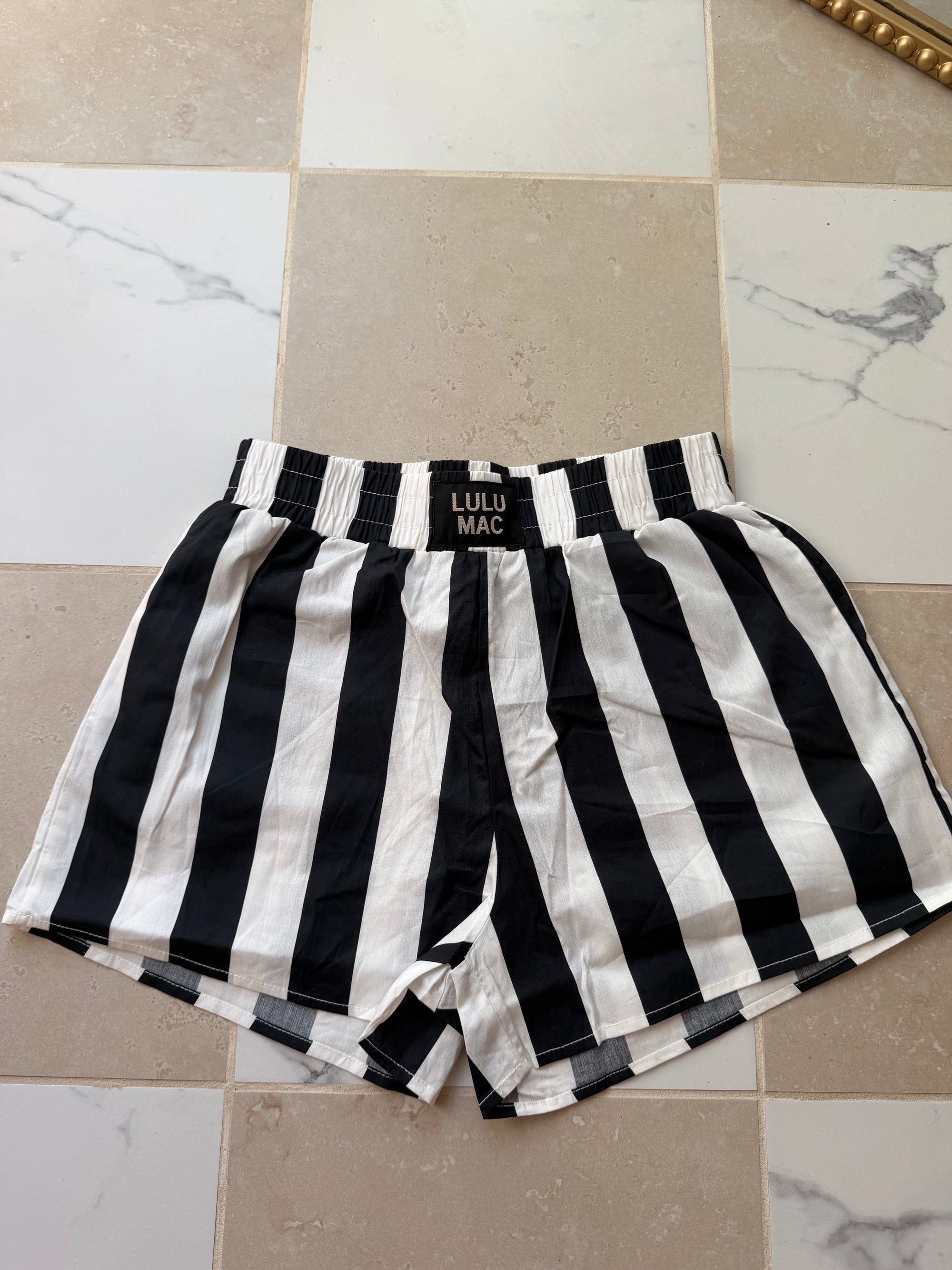 LULU MAC Striped Shorts