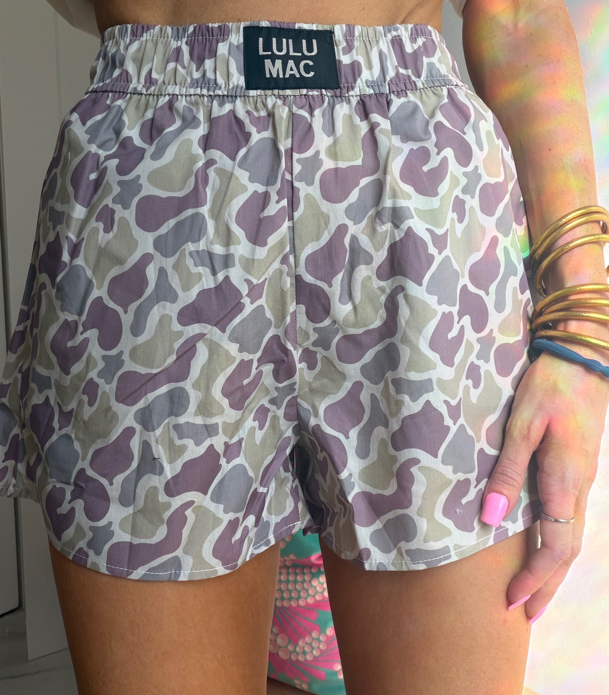 LULU MAC Camo Shorts
