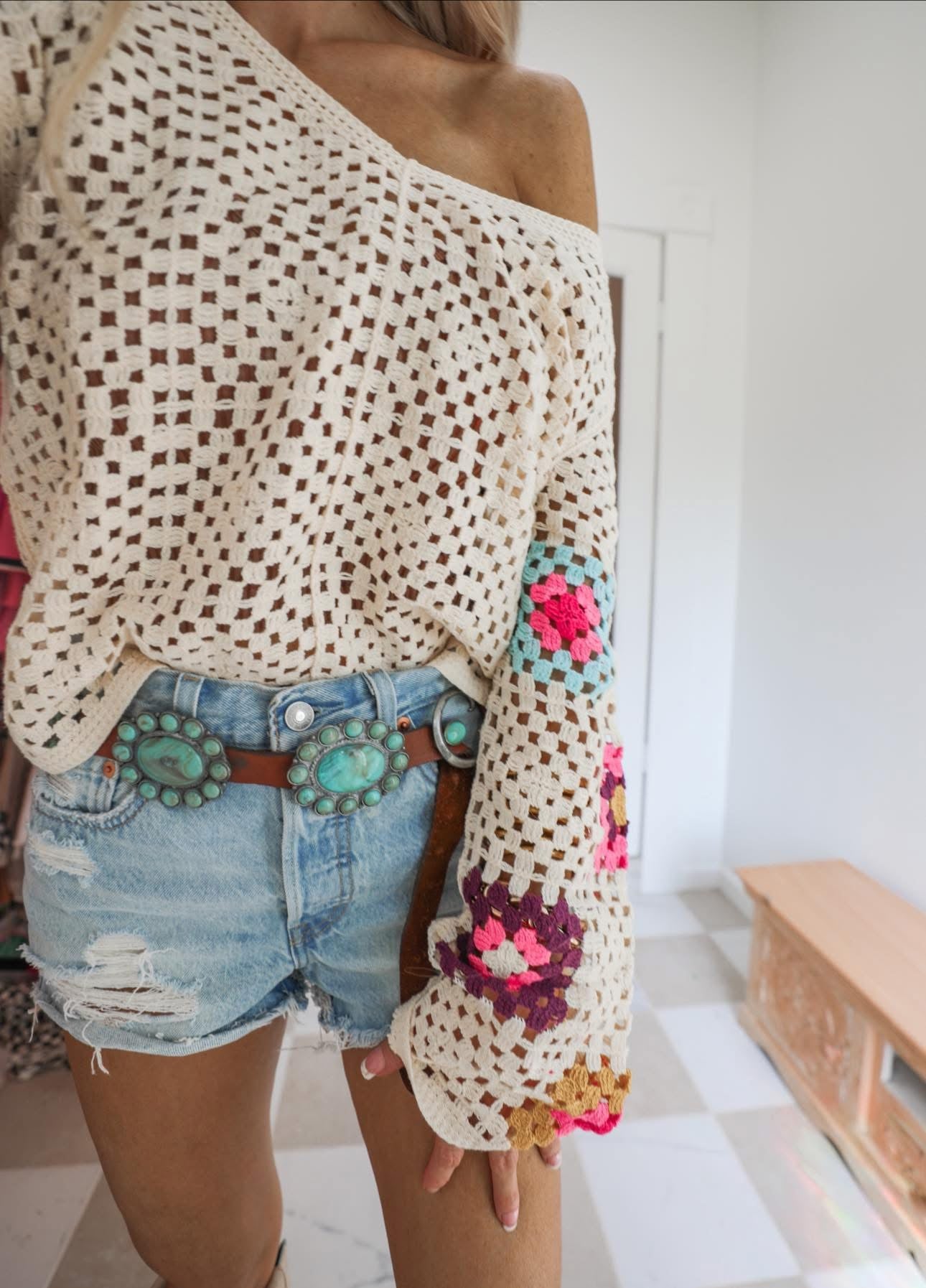 BOHO BEACH CROCHET TOP