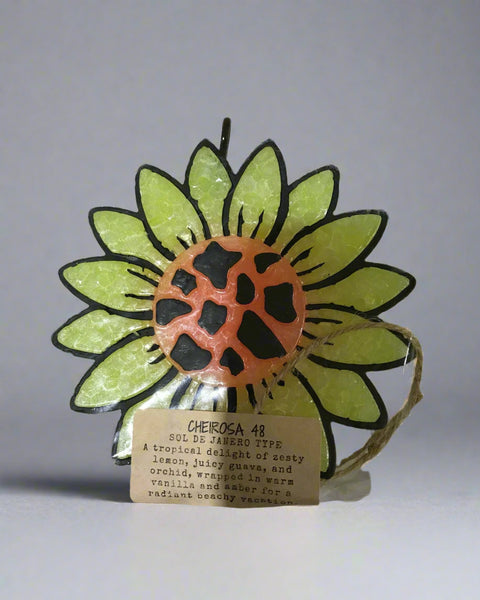 Cow Print Sunflower Freshies