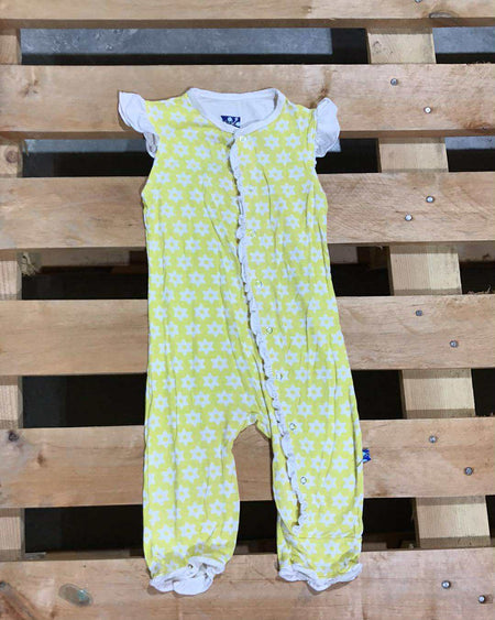 "KC" Nike Yellow Checkered Shorts-Sm