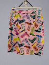 Western Boots High Waist Mini Skirt