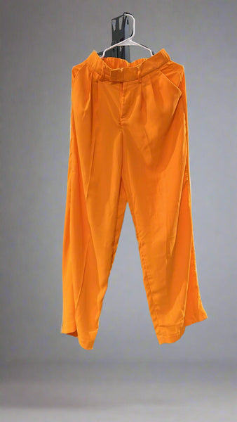 "KC" A New Day Orange Pleated Pants: Size 2