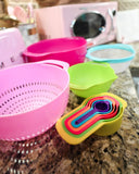 #10 ﻿10 Piece Colorful Mixing Bowl Set - The Lace Cactus