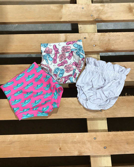 "KC" Nike Yellow Checkered Shorts-Sm