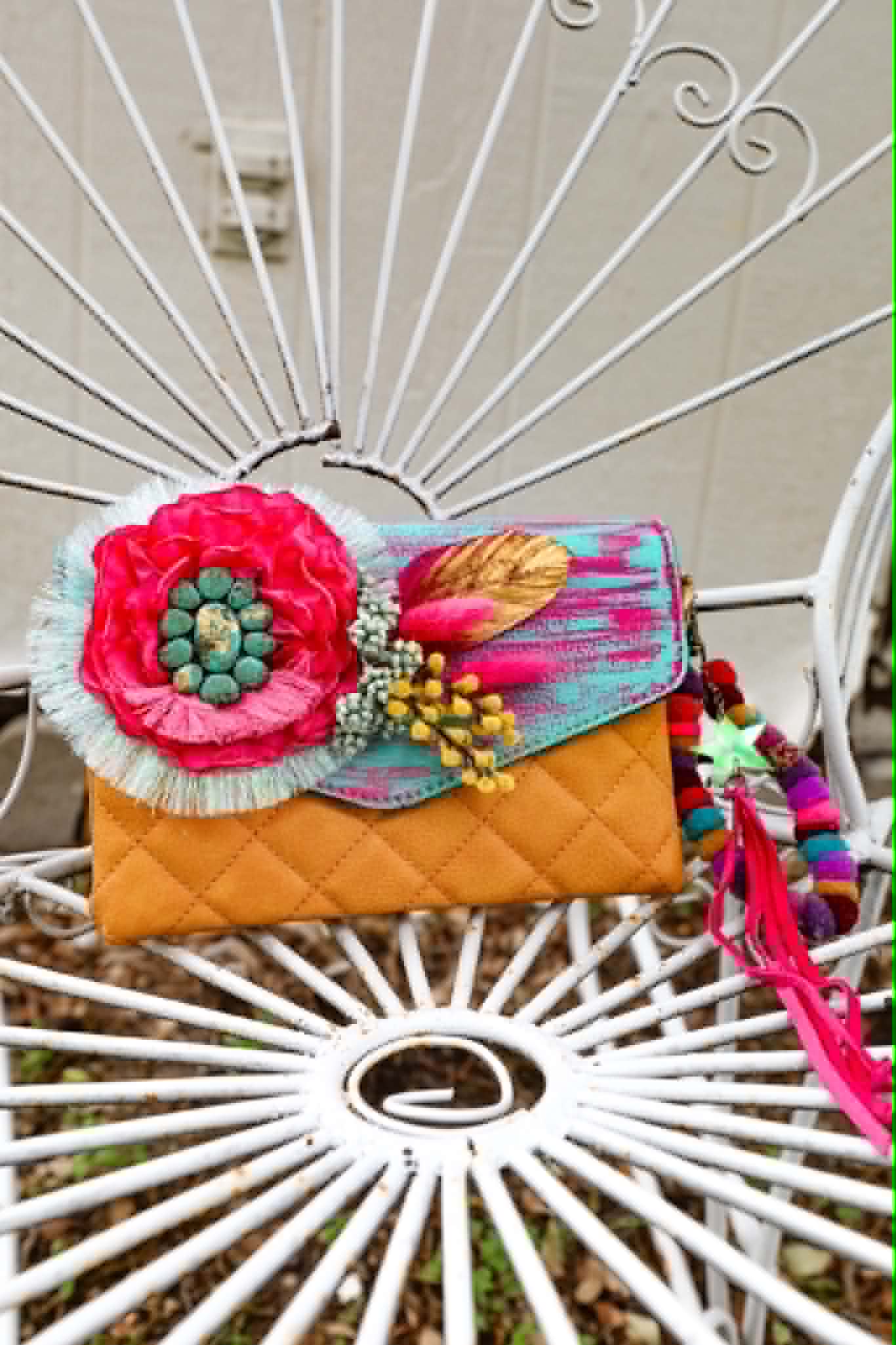 Custom Made gold clutch