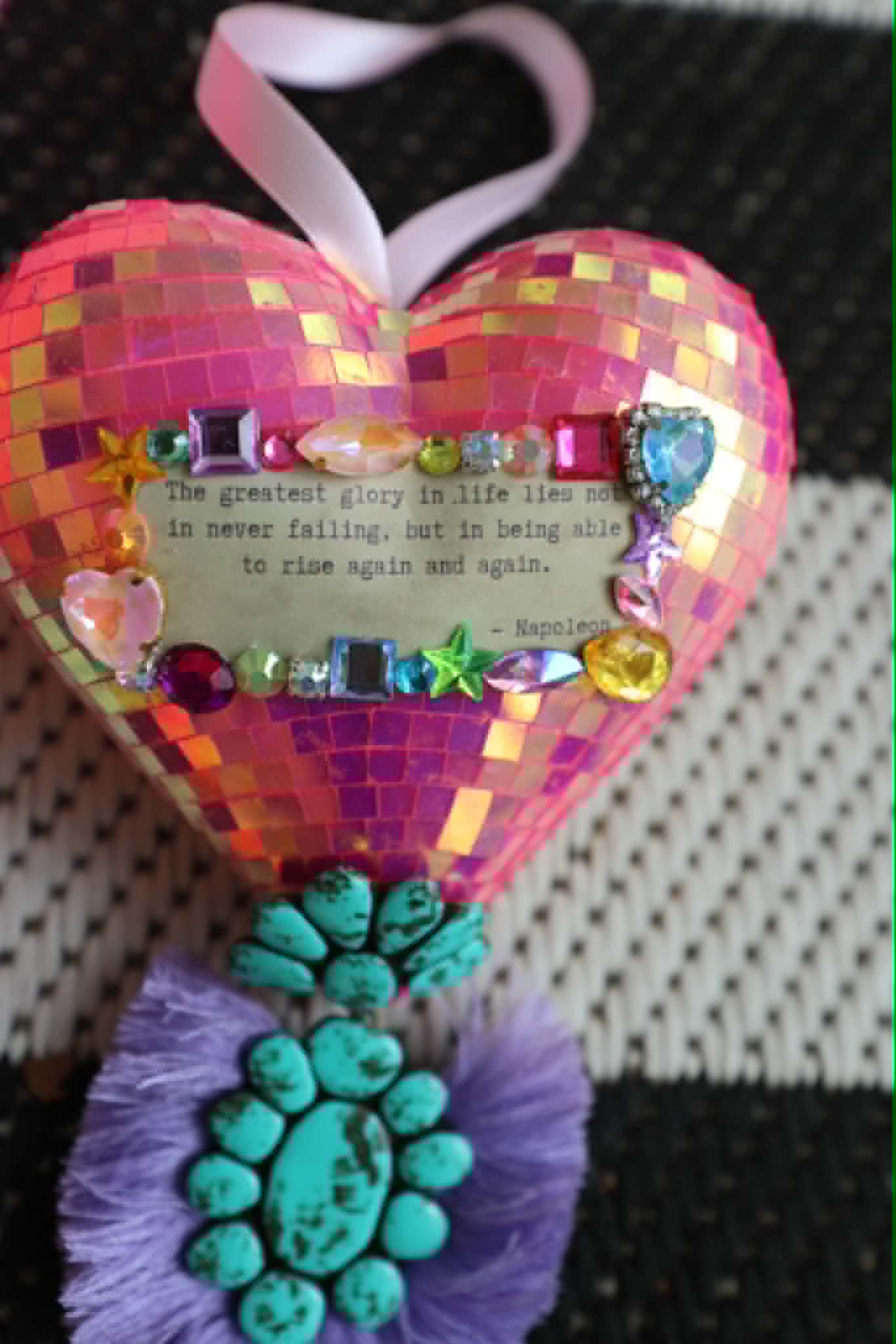 Custom Disco Heart