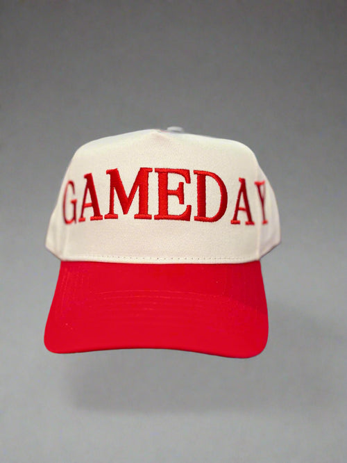 Red " GAMEDAY" Trucker Hat