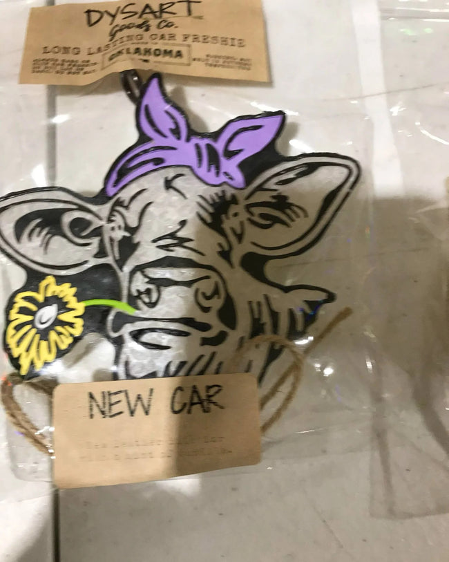 Bandana & Flower Cow Freshies