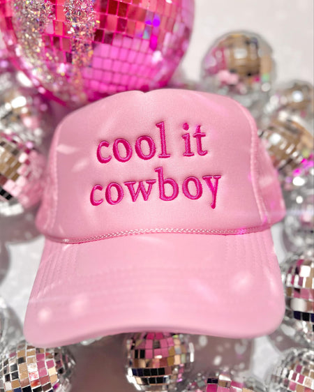 Baby Pink Howdy Darlin' Trucker Cap