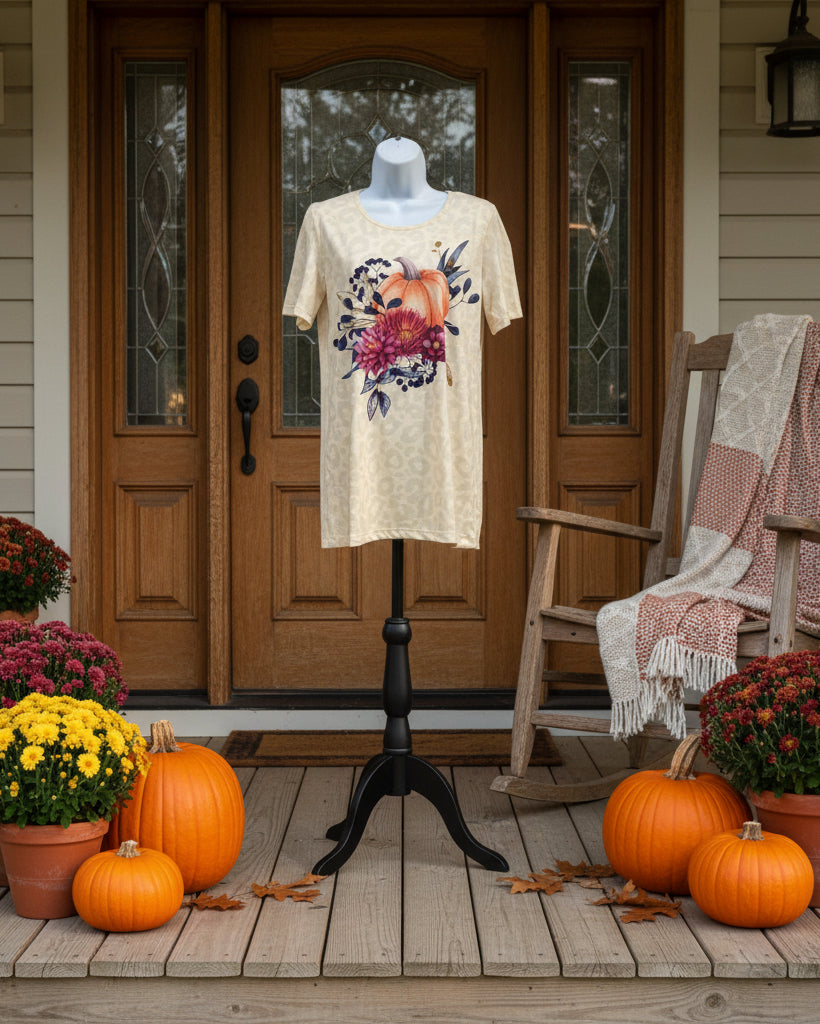 Crazy Train Pumpkin Spice Graphic Tee