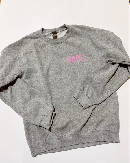 "KC" Cute But Expensive Barbie Sweatshirt: SM