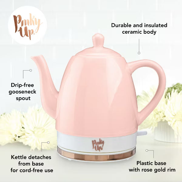 Pinky Up Electric Tea Kettle