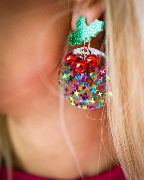 Holly Confetti Earrings - The Lace Cactus