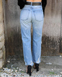 The Stillwater Vintage Straight Leg Jeans - The Lace Cactus