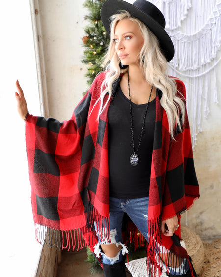 Black Ribbed Knit Dolman Cardigan