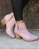 Not Rated Fiera Multi Pink Booties - The Lace Cactus