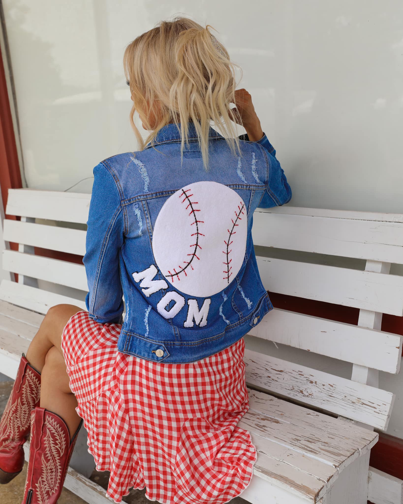 Mini Kids Baseball Sis Varsity Jacket | Judith March