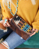 Day Dreamin Brown Aztec Wallet - The Lace Cactus
