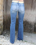 *PETITE* The Light Wash Lost Cause Flare Jeans - The Lace Cactus
