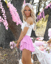 Sweet Pink Ruffle Shorts - The Lace Cactus