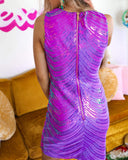 Primrose Purple Sequin Dress - The Lace Cactus
