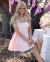 Polly Princess Pink Mini Dress - The Lace Cactus